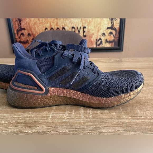 Adidas Ultraboost 20 Indigo Women’s size 6.5 Youth size 5 - Picture 6 of 16